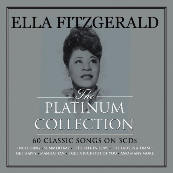 ella fitzgerald platinum collection europe 3 cd set - jazz legend scat misty pop - Picture 1 of 2